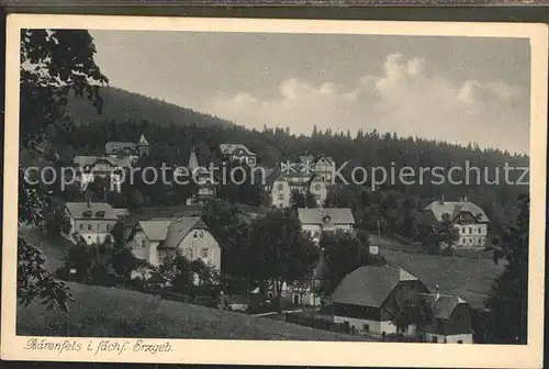 Baerenfels Erzgebirge  Kat. Altenberg