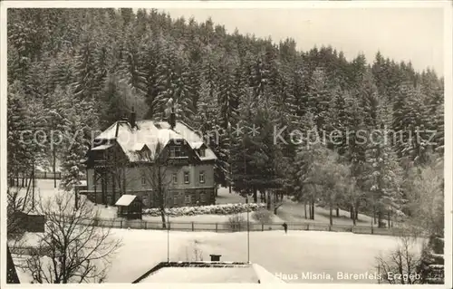 Baerenfels Erzgebirge Haus Misnia Kat. Altenberg