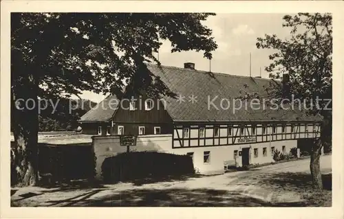 Baerenfels Erzgebirge Gasthof Baerenfels Kat. Altenberg