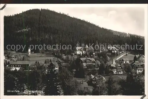 Baerenfels Erzgebirge  Kat. Altenberg