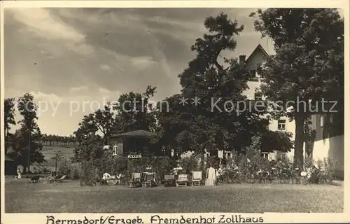 Hermsdorf Erzgebirge Fremdenhof Zollhaus Kat. Hermsdorf Osterzgebirge