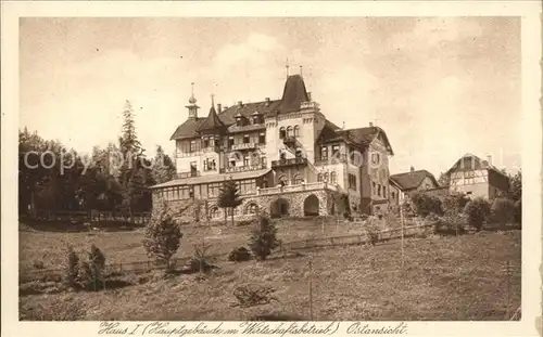 Baerenfels Erzgebirge Kurhaus Kaiserhof Haus I Kat. Altenberg