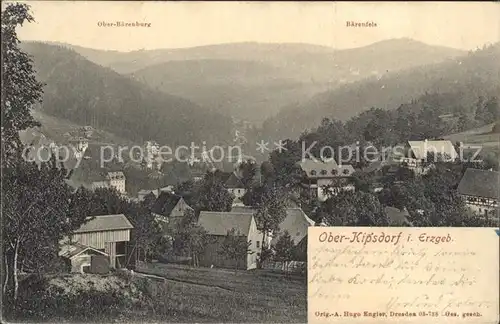 Kipsdorf Dorfansicht Kat. Altenberg