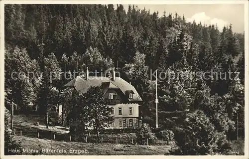 Baerenfels Erzgebirge Haus Misnia Kat. Altenberg