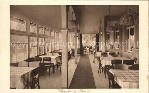 Baerenfels Erzgebirge Kurhaus Kaiserhof Veranda Haus I Kat. Altenberg