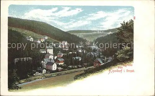 Kipsdorf Dorfansicht Kat. Altenberg