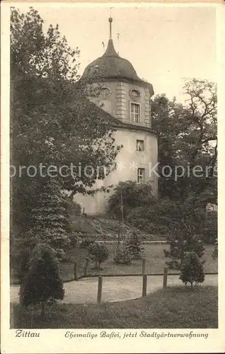 Zittau Ehemalige Bastei jetzt Stadtgaertnerwohnung Kat. Zittau