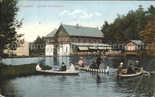 Jonsdorf Kurhaus Gondelfahrt Kat. Kurort Jonsdorf