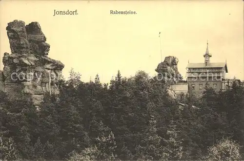 Jonsdorf Rabensteine Kat. Kurort Jonsdorf