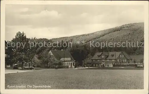 Jonsdorf Dammschaenke Kat. Kurort Jonsdorf