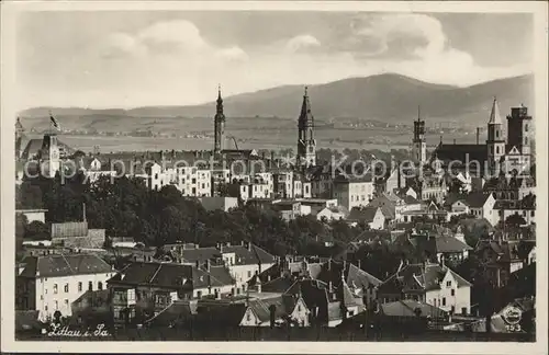 Zittau Tuerme der Stadt Kat. Zittau