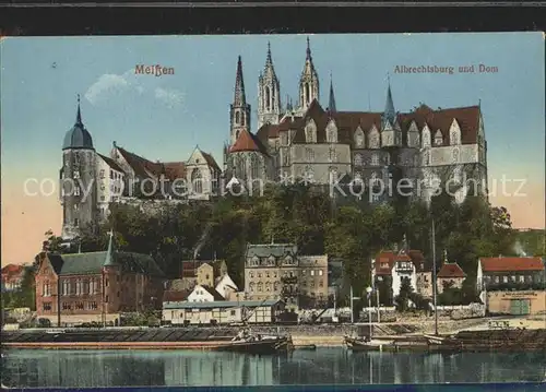 Meissen Elbe Sachsen Albrechtsburg Dom Kat. Meissen