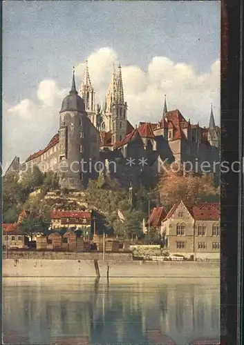 Meissen Elbe Sachsen Albrechtsburg Dom Kat. Meissen