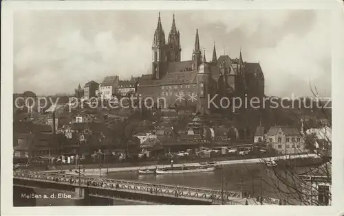 Meissen Elbe Sachsen Albrechtsburg Dom Kat. Meissen