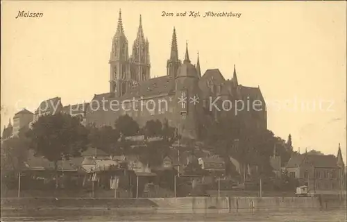 Meissen Elbe Sachsen Albrechtsburg Dom Kat. Meissen