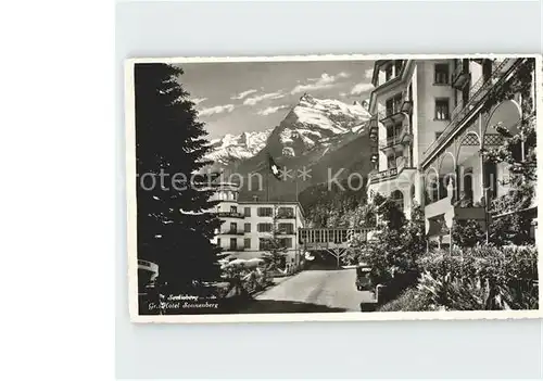 Seelisberg UR Grand Hotel Sonnenberg Kunstverlag K. Goetz Luzern Kat. Seelisberg