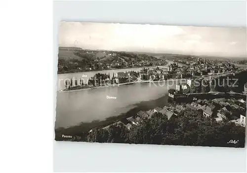 Passau Dreifluessestadt Donau Inn Ilz Kat. Passau