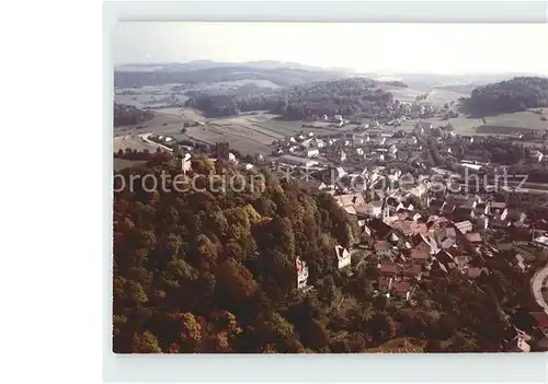 Falkenstein Oberpfalz Ortsansicht Burg Kat. Falkenstein