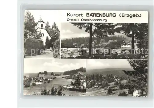 Baerenburg Sachsen Oberbaerenburg Ortsansichten Kat. Altenberg