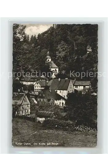 Oybin Kirche am Berge Kurort Kat. Kurort Oybin