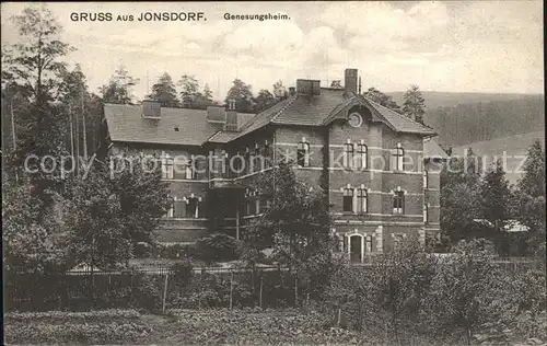 Jonsdorf Genesungsheim Zittauer Gebirge Kat. Kurort Jonsdorf