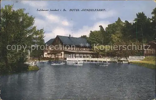 Jonsdorf Hotel Gondelfahrt Teich Silesia Karte Nr 1294 Kat. Kurort Jonsdorf