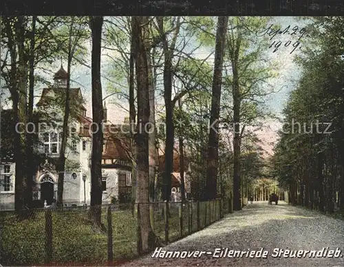 Hannover Restaurant Steuerndieb Stadtwald Eilenriede Kat. Hannover