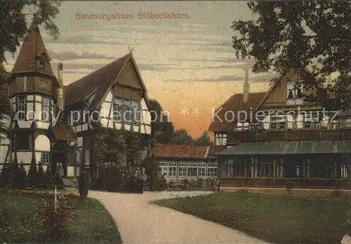 Stuebeckshorn Genesungsheim Lueneburger Heide Kat. Soltau