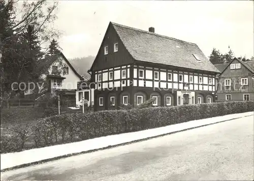Jonsdorf Landesverbandsheim Haus Gertrud Kat. Kurort Jonsdorf