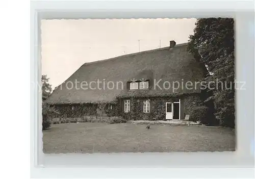 Warnsdorf Holstein Lindenhof Reetdachhaus Bauernhaus Kat. Ratekau