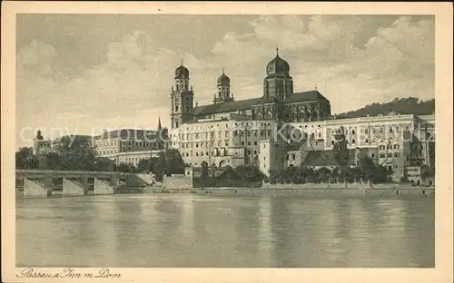 Passau Inn mit Dom  Kat. Passau