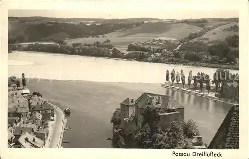 Passau Dreiflusseck Kat. Passau