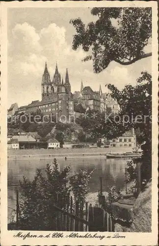 Meissen Elbe Sachsen Albrechtsburg Dom Kat. Meissen