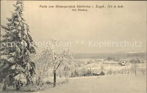 Schellerhau Winter Kat. Altenberg
