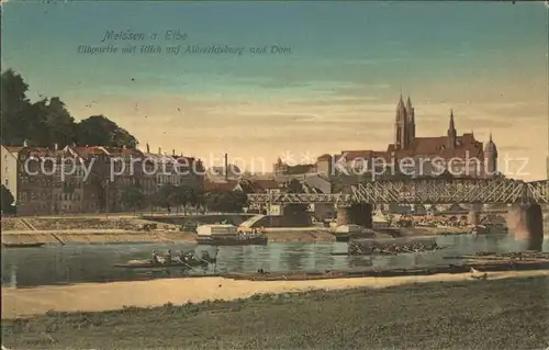 Meissen Elbe Sachsen Albrechtsburg Dom Kat. Meissen