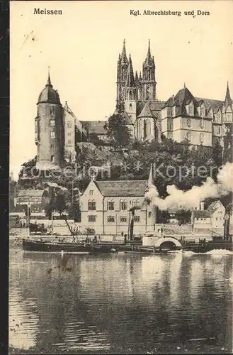 Meissen Elbe Sachsen Albrechtsburg Dom Kat. Meissen