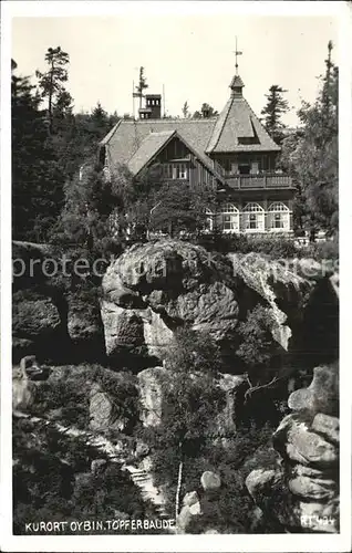 Oybin Toepferbaude Zittauer Gebirge Kat. Kurort Oybin