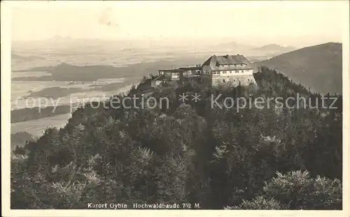 Oybin Hochwaldbaude Zittauer Gebirge Kat. Kurort Oybin