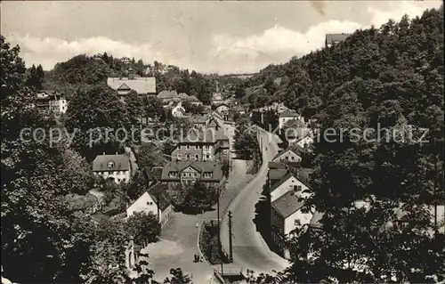 Tharandt Blick von der Ruine Kat. Tharandt