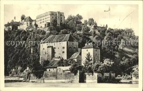 Passau Veste Oberhaus Wasserburg Niederhaus Kat. Passau