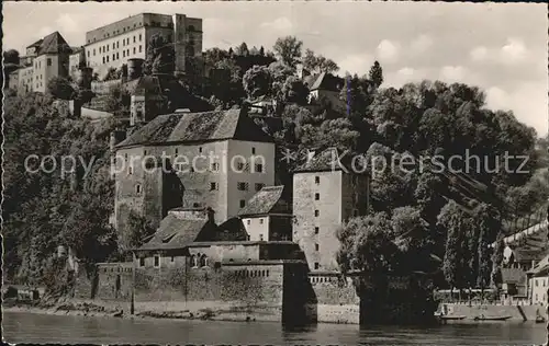 Passau Veste Oberhaus Wasserburg Niederhaus Kat. Passau