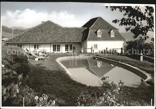 Obernzell Hotel Fohlenhof Swimming Pool Kat. Obernzell