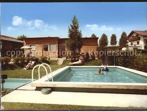 Kasberg Rinchnach Gasthaus Hauser Swimming Pool / Rinchnach /Regen LKR