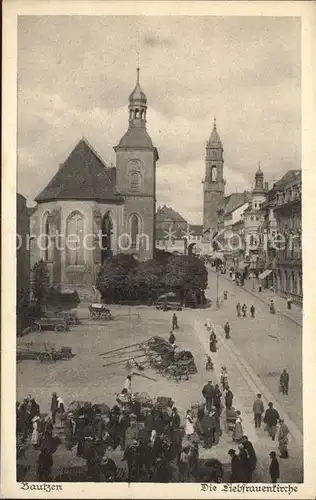 Bautzen Liebfrauenkirche Serie Saechsische Heimatschutz Postkarten Kat. Bautzen