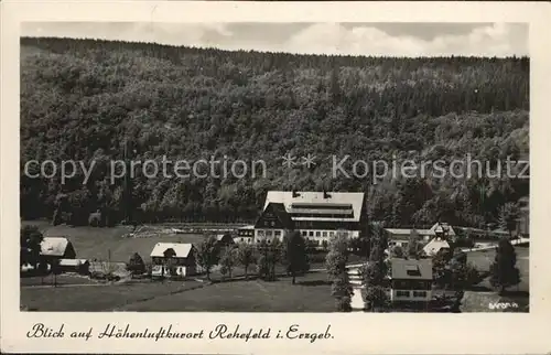 Rehefeld Zaunhaus Hoehenluftkurort Kat. Altenberg