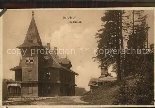 Rehefeld Zaunhaus Jagdschloss  Kat. Altenberg