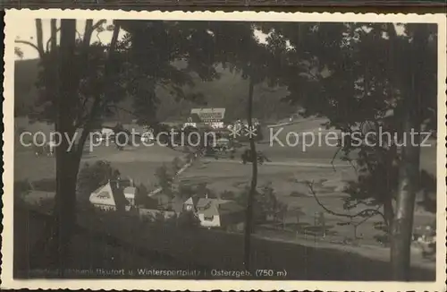 Rehefeld Zaunhaus Ortsansicht Kat. Altenberg