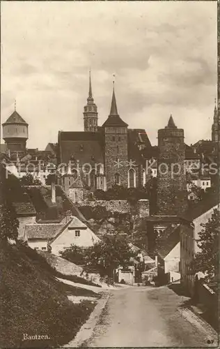 Bautzen Ortsansicht  Kat. Bautzen