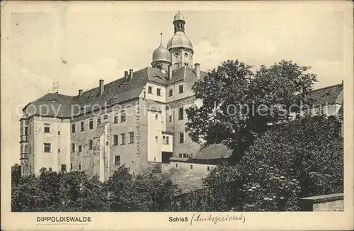 Dippoldiswalde Osterzgebirge Schloss Amtsgericht Kat. Dippoldiswalde