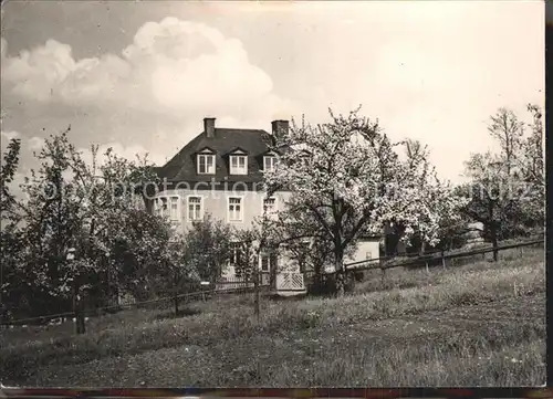 Berggiesshuebel FDGB Erholungsheim Glueck auf Kat. Bad Gottleuba Berggiesshuebel